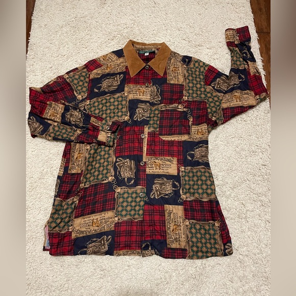 Scott Taylor Tops - Vintage Scott Taylor Equestrian Shirt